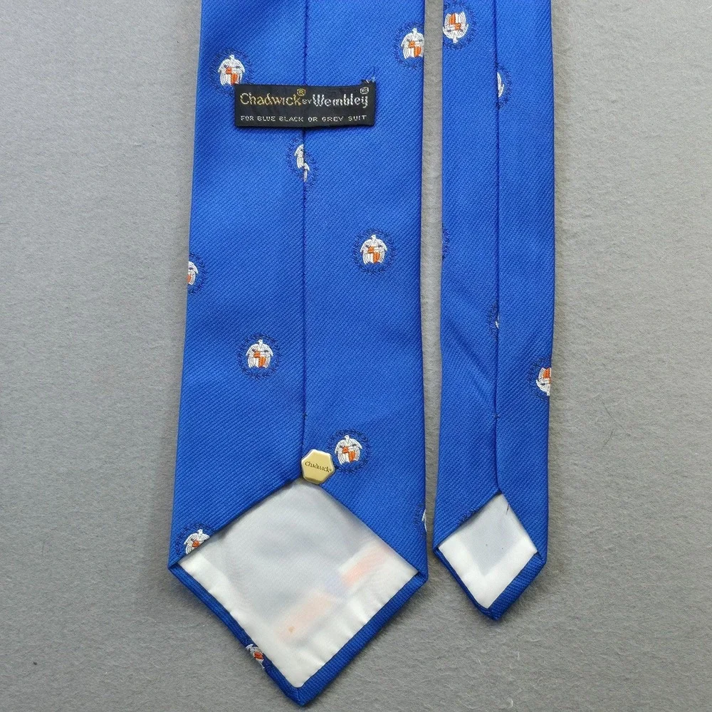 Chadwick by Wembley Men's Blue Necktie Size 3.75x54.5